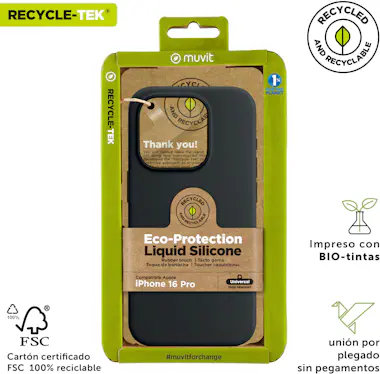 Muvit muvit for change funda recycletek Liquid Silicone Muvit muvit for change funda recycletek Liquid Silicone