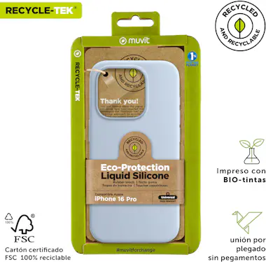 Muvit muvit for change funda recycletek Liquid Silicone Muvit muvit for change funda recycletek Liquid Silicone