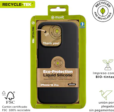 Muvit muvit for change funda recycletek Liquid Silicone Muvit muvit for change funda recycletek Liquid Silicone