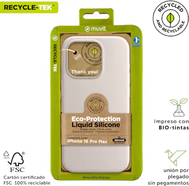 Muvit muvit for change funda recycletek Liquid Silicone Muvit muvit for change funda recycletek Liquid Silicone