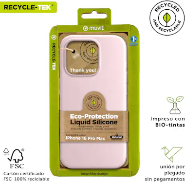 Muvit muvit for change funda recycletek Liquid Silicone Muvit muvit for change funda recycletek Liquid Silicone