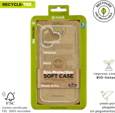 Muvit muvit for change funda recycletek compatible con A Muvit muvit for change funda recycletek compatible con A