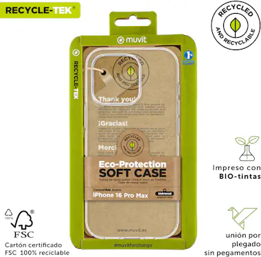 Muvit muvit for change funda recycletek compatible con A Muvit muvit for change funda recycletek compatible con A