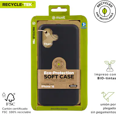 Muvit muvit for change funda recycletek compatible con A Muvit muvit for change funda recycletek compatible con A