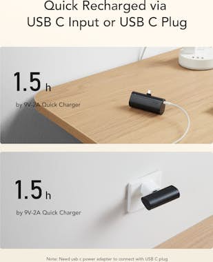 VEGER VEGER PlugOn-L VG-W0556 PowerBank 5000mah PD20W Ty VEGER VEGER PlugOn-L VG-W0556 PowerBank 5000mah PD20W Ty