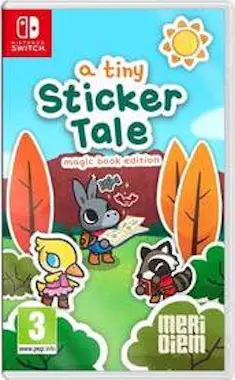 Meridiem Games A Tiny Sticker Tale Magic Book Edition Switch Meridiem Games A Tiny Sticker Tale Magic Book Edition Switch