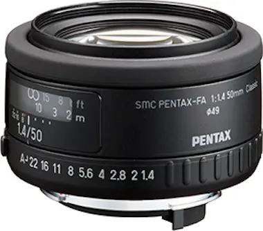 Pentax Pentax SMC 50mm F1.4 Classic, K-mount SLR Objetivo Pentax Pentax SMC 50mm F1.4 Classic, K-mount SLR Objetivo