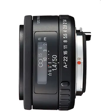 Pentax Pentax SMC 50mm F1.4 Classic, K-mount SLR Objetivo Pentax Pentax SMC 50mm F1.4 Classic, K-mount SLR Objetivo