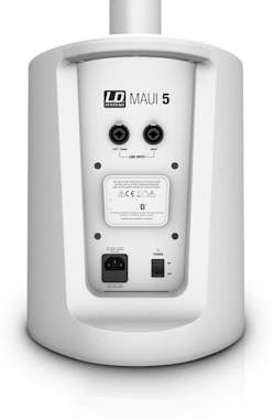 LD Systems LD Systems MAUI 5 W conjunto de altavoces Blanco 4 LD Systems LD Systems MAUI 5 W conjunto de altavoces Blanco 4