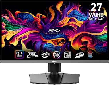 MSI MSI MPG 271QRX QD-OLED pantalla para PC 67,3 cm (2 MSI MSI MPG 271QRX QD-OLED pantalla para PC 67,3 cm (2