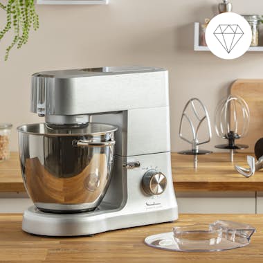 Moulinex Moulinex QA810D robot de cocina 1500 W 6,7 L Acero Moulinex Moulinex QA810D robot de cocina 1500 W 6,7 L Acero