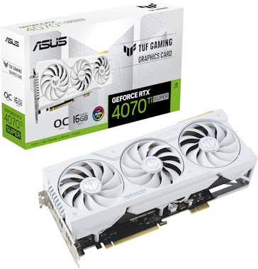 Asus ASUS TUF Gaming TUF-RTX4070TIS-O16G-BTF-WHITE NVID Asus ASUS TUF Gaming TUF-RTX4070TIS-O16G-BTF-WHITE NVID
