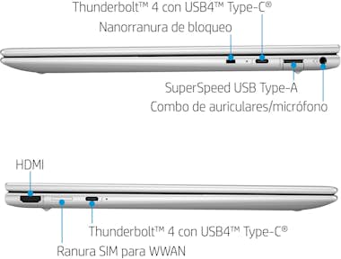 HP HP Elite Dragonfly G3 Intel® Core™ i7 i7-1255U Por HP HP Elite Dragonfly G3 Intel® Core™ i7 i7-1255U Por