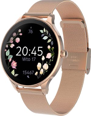 Forever Reloj inteligente Mujer con pulsera de malla de ac Forever Reloj inteligente Mujer con pulsera de malla de ac