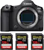 Canon EOS R5 Mark II + 3 SanDisk 128GB Extreme PRO UHS-I Canon EOS R5 Mark II + 3 SanDisk 128GB Extreme PRO UHS-I