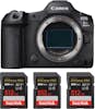 Canon EOS R5 Mark II + 3 SanDisk 512GB Extreme PRO UHS-I Canon EOS R5 Mark II + 3 SanDisk 512GB Extreme PRO UHS-I