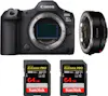 Canon EOS R5 Mark II + EF-EOS R + 2 SanDisk 64GB Extreme Canon EOS R5 Mark II + EF-EOS R + 2 SanDisk 64GB Extreme