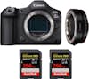 Canon EOS R5 Mark II + EF-EOS R + 2 SanDisk 256GB Extrem Canon EOS R5 Mark II + EF-EOS R + 2 SanDisk 256GB Extrem