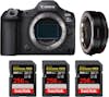 Canon EOS R5 Mark II + EF-EOS R + 3 SanDisk 256GB Extrem Canon EOS R5 Mark II + EF-EOS R + 3 SanDisk 256GB Extrem