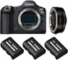 Canon EOS R5 Mark II + EF-EOS R + 3 LP-E6P + EBOOK MCZDI Canon EOS R5 Mark II + EF-EOS R + 3 LP-E6P + EBOOK MCZDI