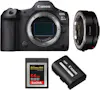 Canon EOS R5 Mark II + EF-EOS R + 1 SanDisk 64GB Extreme Canon EOS R5 Mark II + EF-EOS R + 1 SanDisk 64GB Extreme