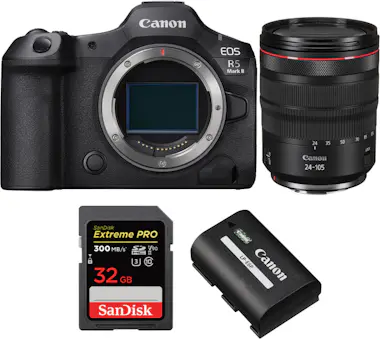 Canon EOS R5 Mark II + RF 24-105mm f/4 L IS USM + 1 SanD Canon EOS R5 Mark II + RF 24-105mm f/4 L IS USM + 1 SanD