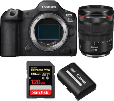 Canon EOS R5 Mark II + RF 24-105mm f/4 L IS USM + 1 SanD Canon EOS R5 Mark II + RF 24-105mm f/4 L IS USM + 1 SanD