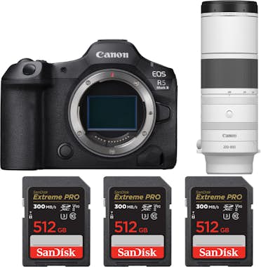 Canon EOS R5 Mark II + RF 200-800mm f/6.3-9 IS USM + 3 S Canon EOS R5 Mark II + RF 200-800mm f/6.3-9 IS USM + 3 S