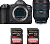 Canon EOS R5 Mark II + RF 28-70mm f/2 L USM + 2 SanDisk Canon EOS R5 Mark II + RF 28-70mm f/2 L USM + 2 SanDisk