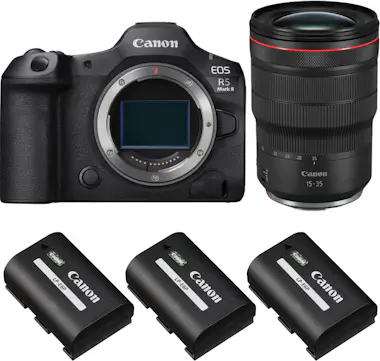 Canon EOS R5 Mark II + RF 15-35mm f/2.8 L IS USM + 3 LP- Canon EOS R5 Mark II + RF 15-35mm f/2.8 L IS USM + 3 LP-