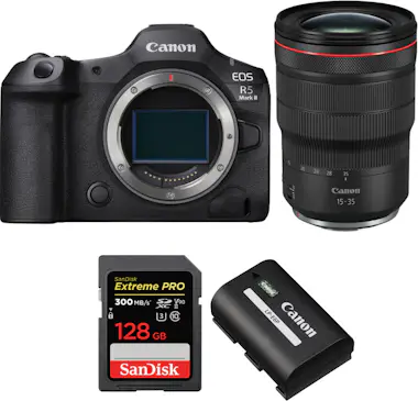 Canon EOS R5 Mark II + RF 15-35mm f/2.8 L IS USM + 1 San Canon EOS R5 Mark II + RF 15-35mm f/2.8 L IS USM + 1 San