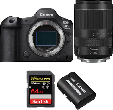 Canon EOS R5 Mark II + RF 24-240mm f/4-6.3 IS USM + 1 Sa Canon EOS R5 Mark II + RF 24-240mm f/4-6.3 IS USM + 1 Sa