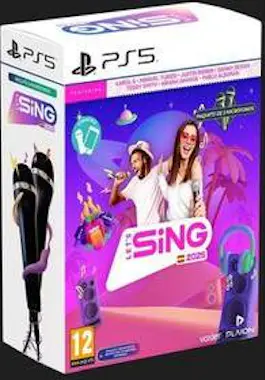 Koch Media Lets Sing 2025 + 2 Micros Ps5 Koch Media Lets Sing 2025 + 2 Micros Ps5
