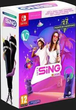Koch Media Lets Sing 2025 + 2 Micros Switch Koch Media Lets Sing 2025 + 2 Micros Switch