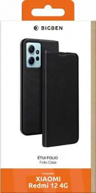 BIGBEN BigBen Connected Funda con cierre para Redmi 12 4G BIGBEN BigBen Connected Funda con cierre para Redmi 12 4G