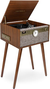 No Name Victrola Tocadiscos Century con reloj y patas Noga No Name Victrola Tocadiscos Century con reloj y patas Noga