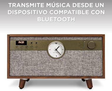 No Name Victrola Tocadiscos Century con reloj y patas Noga No Name Victrola Tocadiscos Century con reloj y patas Noga