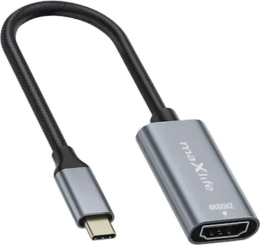Maxlife Adaptador vídeo para USB-C Resolución 4K de USB-C Maxlife Adaptador vídeo para USB-C Resolución 4K de USB-C