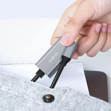 Maxlife Adaptador vídeo para USB-C Resolución 4K de USB-C Maxlife Adaptador vídeo para USB-C Resolución 4K de USB-C