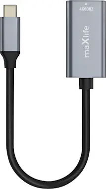 Maxlife Adaptador vídeo para USB-C Resolución 4K de USB-C Maxlife Adaptador vídeo para USB-C Resolución 4K de USB-C