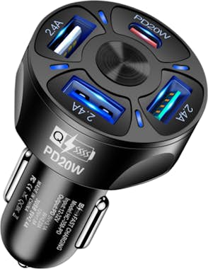 Eko Cargador de coche QuickCharge 3.0 32W Triple USB 2 Eko Cargador de coche QuickCharge 3.0 32W Triple USB 2