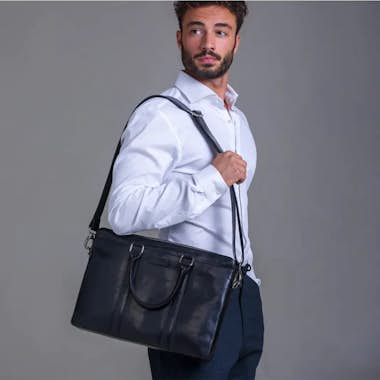 DBRAMANTE1928 dbramante1928 Nordborg 38,1 cm (15"") Maletín Negr DBRAMANTE1928 dbramante1928 Nordborg 38,1 cm (15"") Maletín Negr