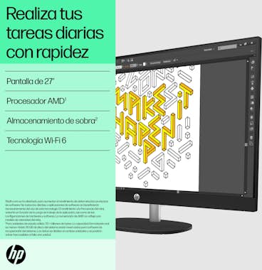 HP HP 27-cr0005ss AMD Ryzen™ 7 7730U 16 GB DDR4-SDRAM HP HP 27-cr0005ss AMD Ryzen™ 7 7730U 16 GB DDR4-SDRAM
