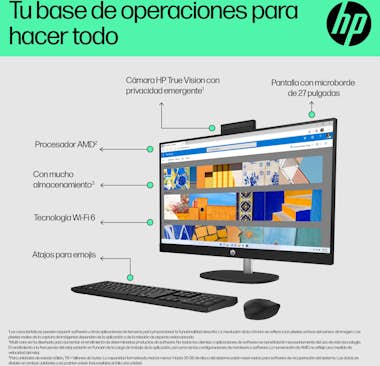 HP HP 27-cr0005ss AMD Ryzen™ 7 7730U 16 GB DDR4-SDRAM HP HP 27-cr0005ss AMD Ryzen™ 7 7730U 16 GB DDR4-SDRAM