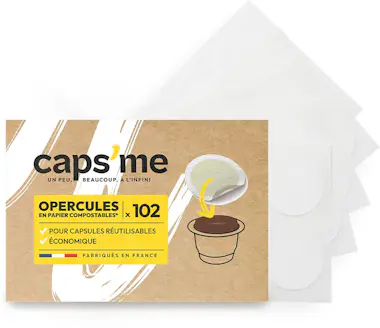 No Name CAPS ME Tapas de papel x102 No Name CAPS ME Tapas de papel x102