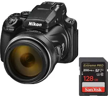 Nikon Cámara COOLPIX P1100 + tarjeta de memoria SanDisk Nikon Cámara COOLPIX P1100 + tarjeta de memoria SanDisk