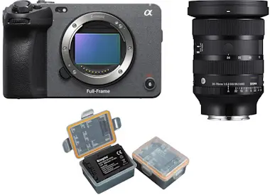 Sony Cuerpo SONY FX3A ++Objetivo Sigma 24-70mm f/2.8 DG Sony Cuerpo SONY FX3A ++Objetivo Sigma 24-70mm f/2.8 DG