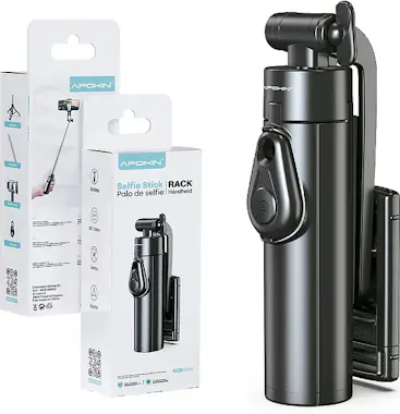 APOKIN Palo Selfie Q07 Con Mando Bluetooth de Control Re APOKIN Palo Selfie Q07 Con Mando Bluetooth de Control Re