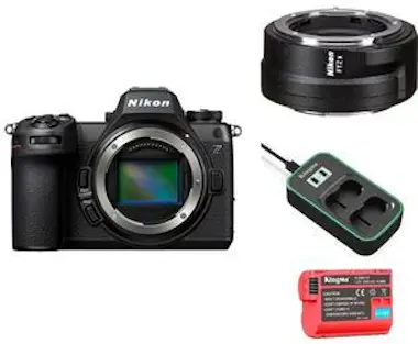 Nikon Z6 III Cuerpo+ FTZ II + Kingma 2400mAh ( EN-EL15) Nikon Z6 III Cuerpo+ FTZ II + Kingma 2400mAh ( EN-EL15)