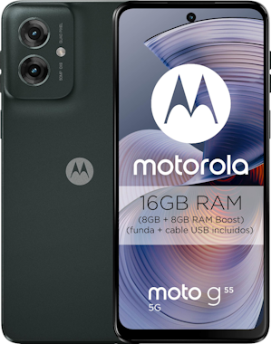 Motorola moto G55 5G 256GB+8GB RAM (Cargador incluido) Motorola moto G55 5G 256GB+8GB RAM (Cargador incluido)
